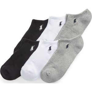 Polo Ralph Lauren Enkelsokken  grijs / zwart / wit