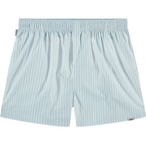 Pockies Boxershorts  lichtblauw / wit