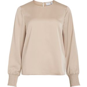 VILA Shirt 'Viellette'  greige