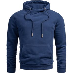 Alessandro Salvarini Sweatshirt 'Calgarii'  navy / wit