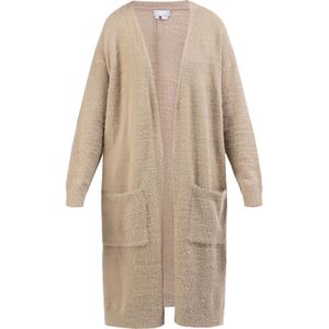 Usha Gebreid vest  beige