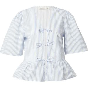 Sofie Schnoor Blouse  lichtblauw / wit