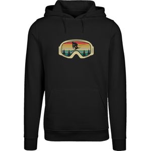 F4NT4STIC Sweatshirt 'Skibrille Wintersport'  sand / petrol / koraal / zwart