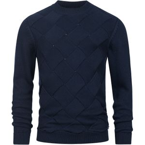 JEFF Trui  donkerblauw