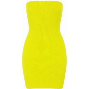 Nudyess Zomerjurk 'Melrose Mini'  limoen