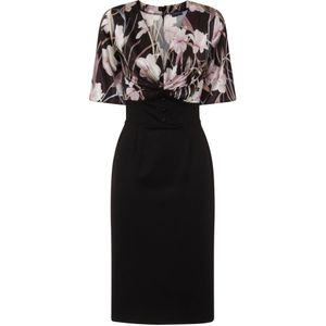 HotSquash Jurk 'Emma'  oudroze / zwart / wit