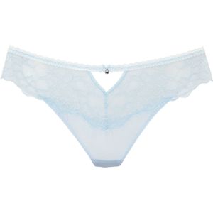 Katoen - Lichtblauw - 56% Polyamide 32% Zijde 12% Elastaan