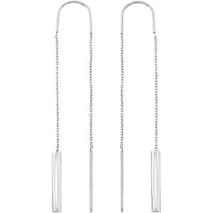 BREIL - FLOW - Oorbellen - Zilver - Roestvrij Staal - Uniek