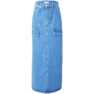 Warehouse Rok  blauw denim