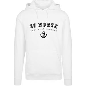 F4NT4STIC Sweatshirt 'Go North'  zwart / wit