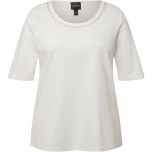 Ulla Popken Shirt  honing / wit