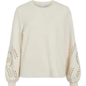 VILA Sweatshirt 'VISandy'  ecru