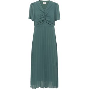 Kaffe - Jurk 'Evelyn' - Smaragd - Cocktailjurk