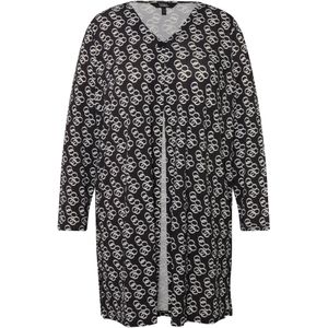 Ulla Popken Blouse  zwart / wit