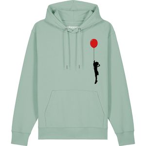 Watapparel Sweatshirt  mintgroen / rood / zwart