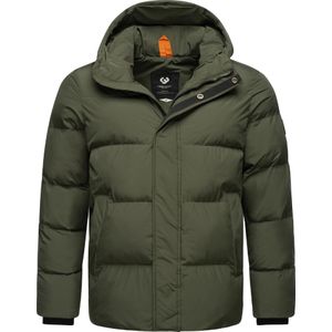 Ragwear Functionele jas 'Walby'  donkergroen / zwart