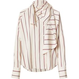 & Other Stories Blouse  ecru / rosa / bourgogne