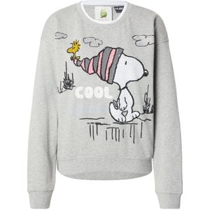 PRINCESS GOES HOLLYWOOD Sweatshirt 'Snoopy'  geel / grijs / wit