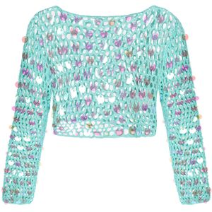 IZIA Trui  mintgroen