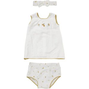 Rock a Bye Baby Boutique Set 'Floral'  crème