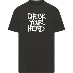 F4NT4STIC Shirt 'The Beastie Boys Check Your Head'  zwart / wit