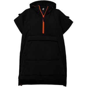 Studio Untold Bodywarmer  mandarijn / zwart