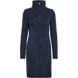Oxmo Jurk 'Carryola'  donkerblauw
