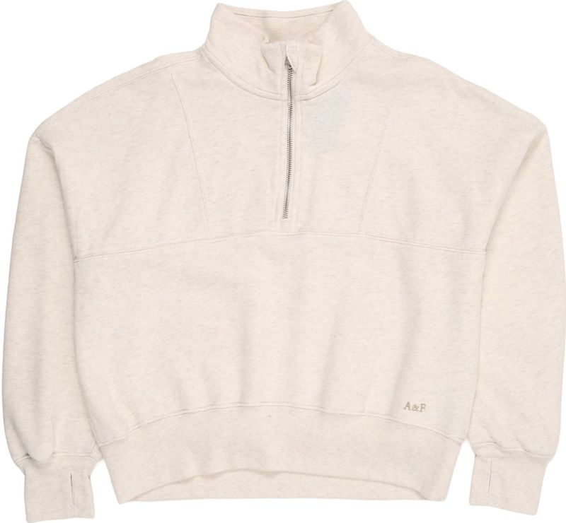 Abercrombie & Fitch - ESSENTIAL - Sweatshirt - Lichtbeige