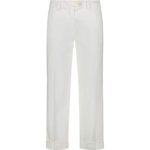 Re-Hash - Chino Broeken - Wit - Katoen