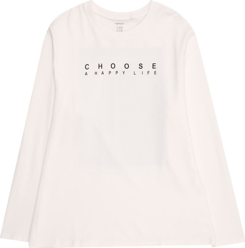 NAME IT Shirt 'NKMNESTOR'  grijs / zwart / wit