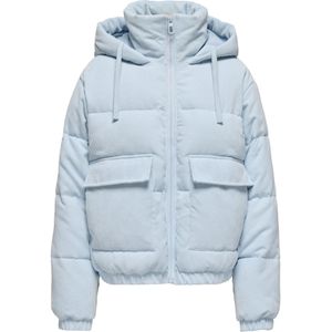 Onlevi - Puffer Jacket - Winterjas - Hoge Hals - Lange Mouwen - Kort