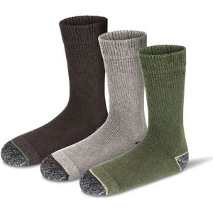 normani Sokken  bruin / grijs / groen