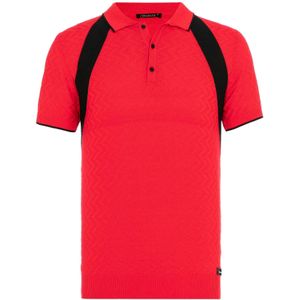 CIPO & BAXX Shirt  rood / zwart