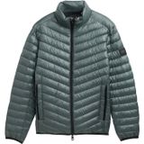 Regular fit gewatteerd jack met mesh details