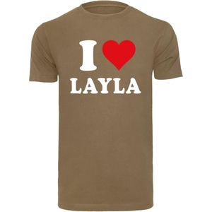 Shirt 'I Love Layla'