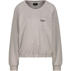 monari Sweatshirt  taupe / zilver