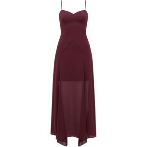 Forever New Avondjurk 'Honey'  wijnrood
