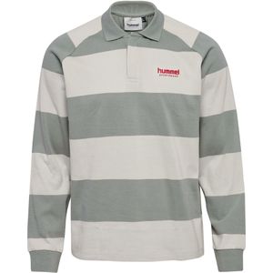 Hummel - Functioneel Shirt - Grijs - Lichtgrijs - Rood - Lange Mouw