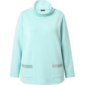 Ulla Popken Sweatshirt  turquoise