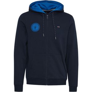 FQ1924 Sweatvest  blauw / nachtblauw