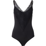 pieces - PCOLIVIA SL - Bodystocking - Zwart - Kant
