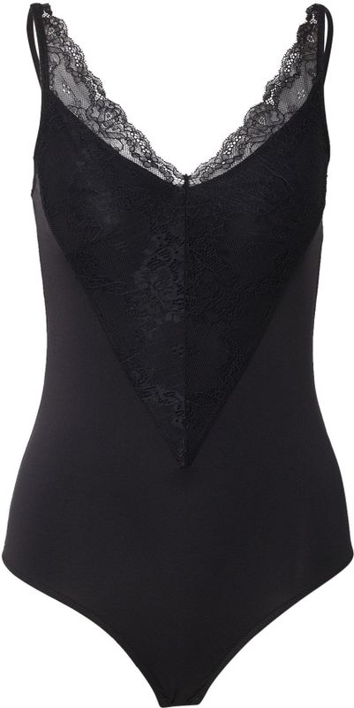 pieces - PCOLIVIA SL - Bodystocking - Zwart - Kant