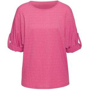Vivance - 2-in-1-shirt - Pink - Kreukvrije Crêpe-kwaliteit
