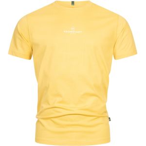 Kronstadt Shirt 'Conrad'  lichtgeel / natuurwit
