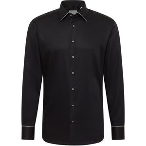 ETERNA Zakelijk overhemd  zwart / wit