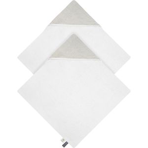 Aspero Badjas  lichtgrijs / wit