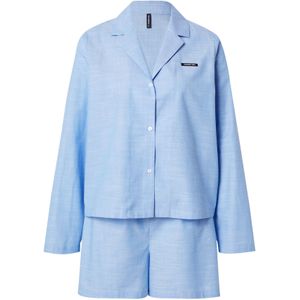 Karl Lagerfeld Korte pyjama 'ESSENTIAL'  lichtblauw