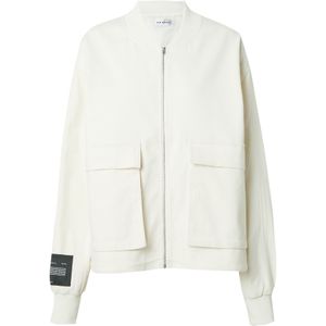 OH APRIL Tussenjas 'Iroh'  ivoor / grasgroen / zwart