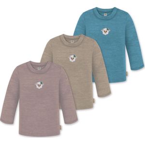 normani Shirt 'Taupo'  beige gemêleerd / blauw gemêleerd / bruin gemêleerd