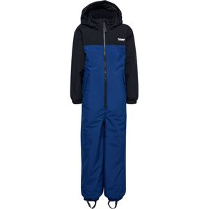 Hummel - hmlJR BLOCK SNOWSUIT WP - Winteroverall - Donkerblauw - Junior